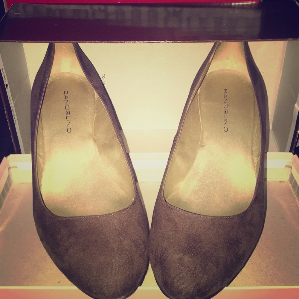 Brown Wedge Shoes